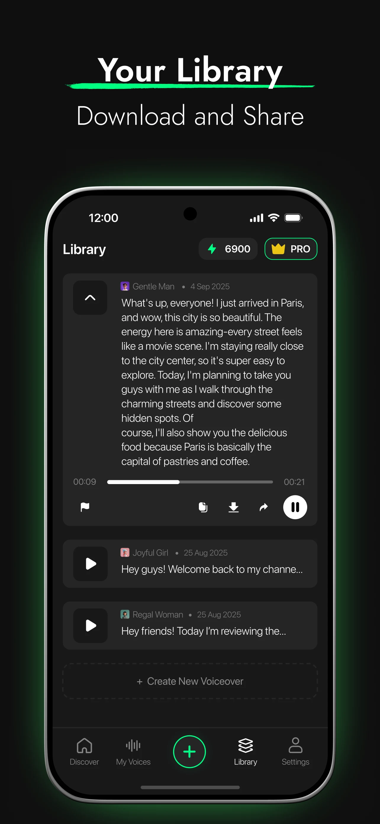 Voice Clone: AI Voice Cloning screenshot