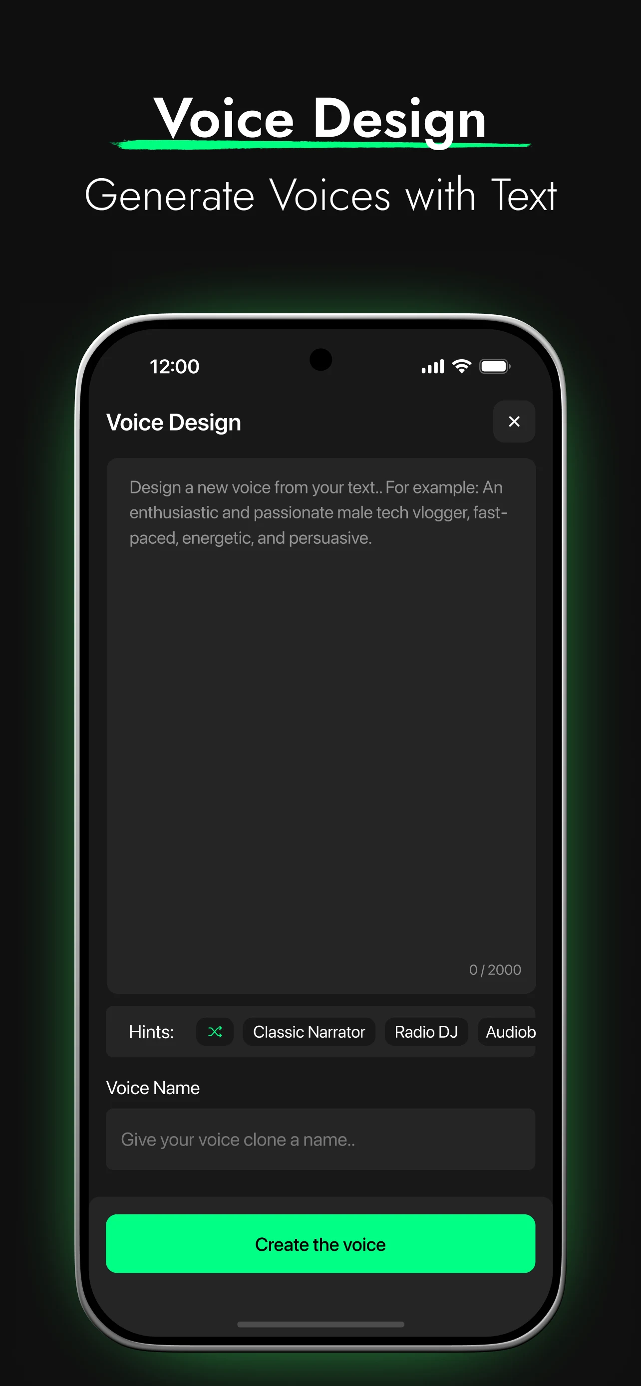Voice Clone: AI Voice Cloning screenshot
